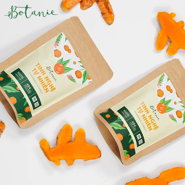 
Skin Beauty Turmeric Herbal Extract Product Help To Prevent Cancer Assisting With Digestive Problems In Paper Bag 