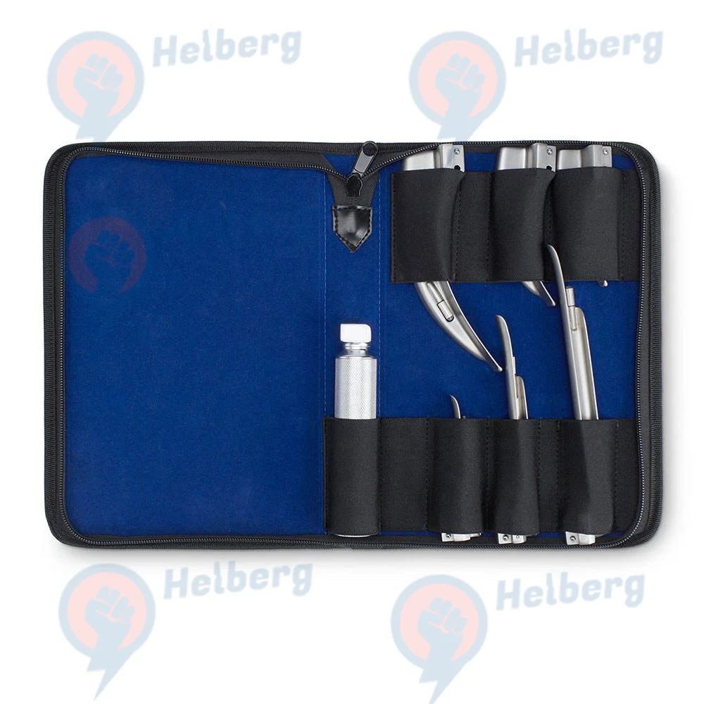 Stainless steel Pediatric Laryngoscope Laryngoscope Surgical Equipment Flexible Reusable Laryngoscope