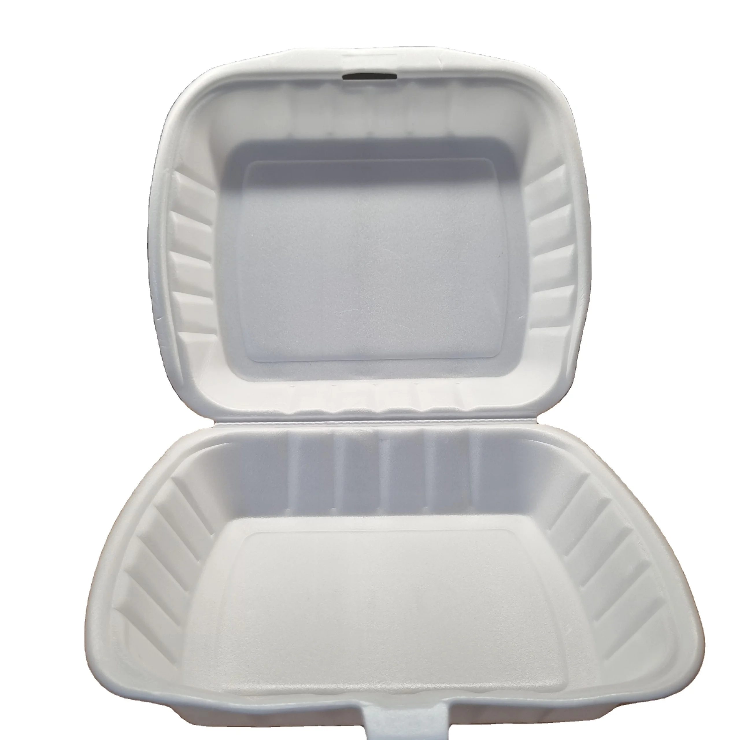 Контейнеры для еды одноразовые 9*9*3 дюйма размер под заказ пенопласт контейнер Лидер продаж
