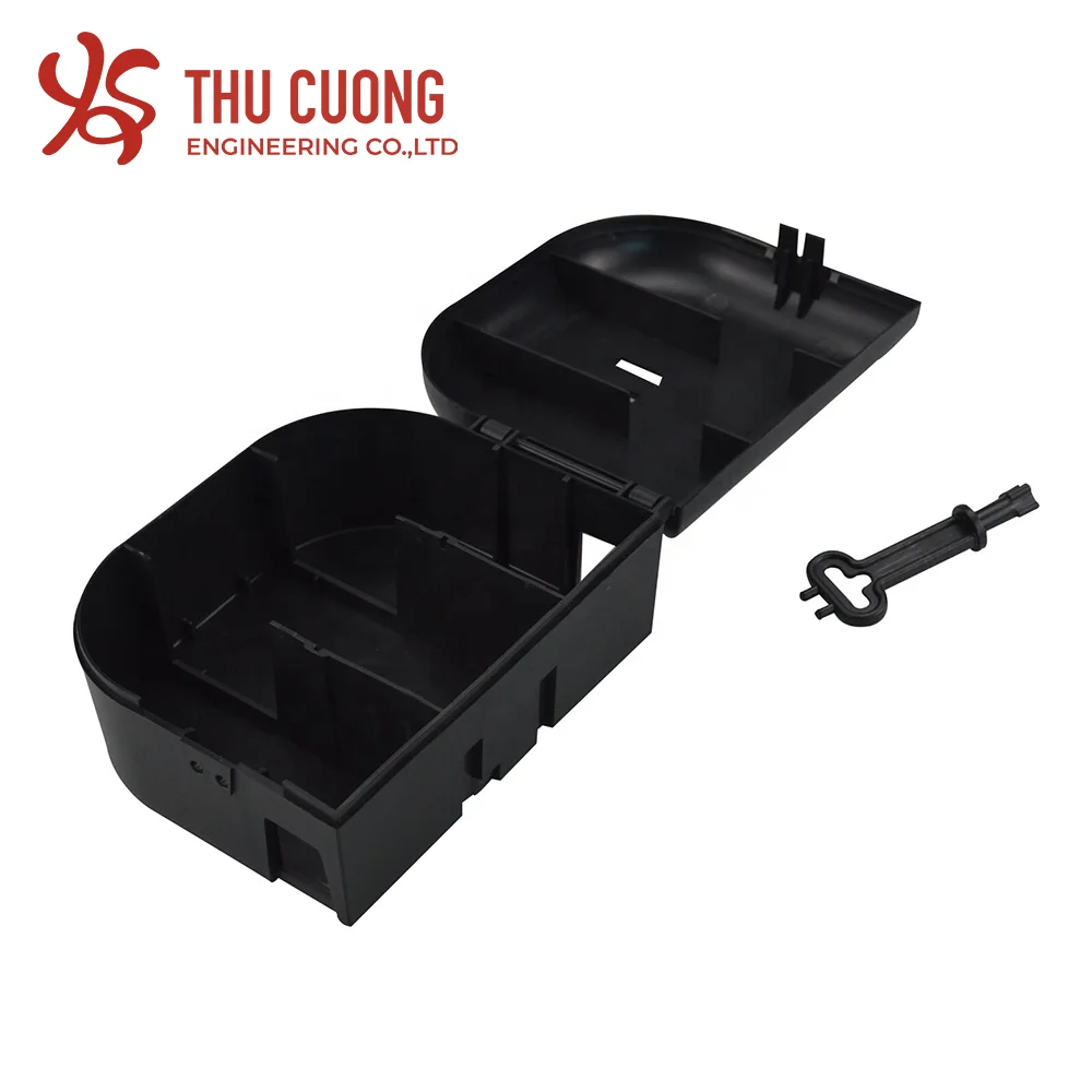 Пластиковая приманка для мыши управление грызунами очень прочный водонепроницаемый ключ с замком высокое