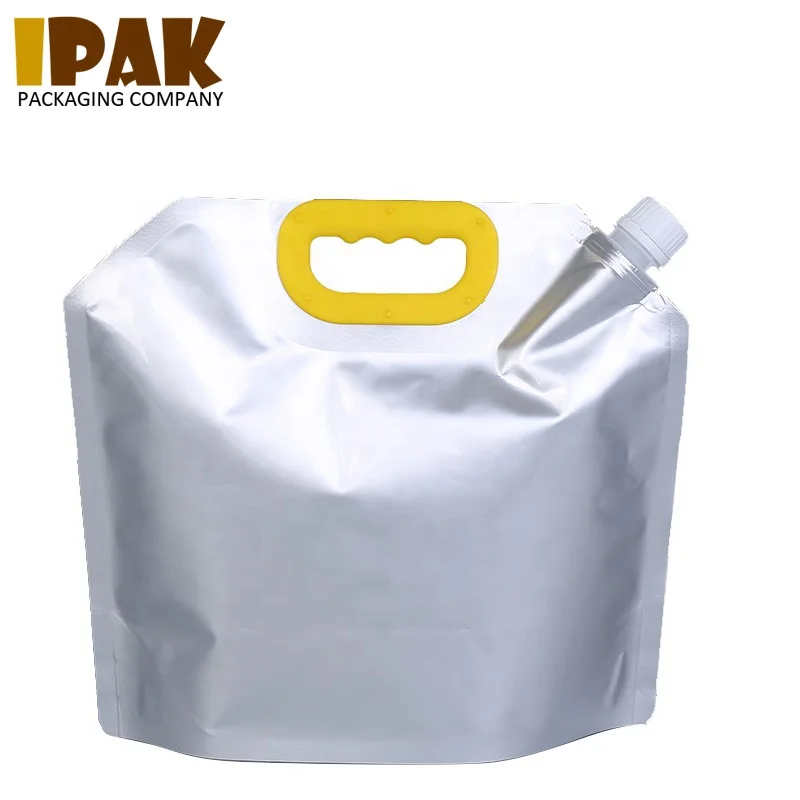 Plastic Refill Liquid Hand Soap Stand up Bag with Spout Eco Friendly Biodegradable Aluminum Foil Kraft Paper Food PE Customized