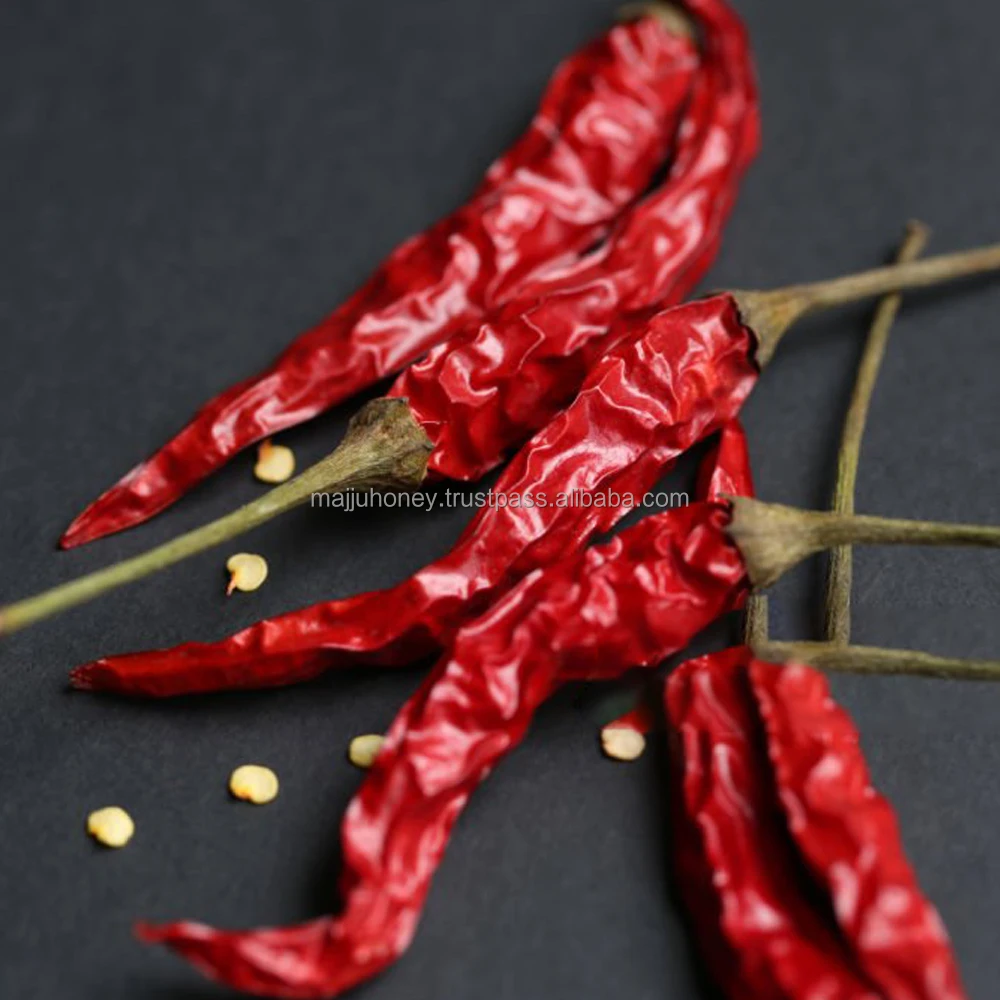 Аутентичный красный перец чили Byadgi со стеблем крепкий вкус ароматный объемный пакет в мешках индийской кухни сушеный горячий для пищевых продуктов