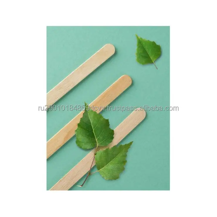 Cosmetic spatula quality wooden depilation ensures the hygiene of the procedure wholesale price