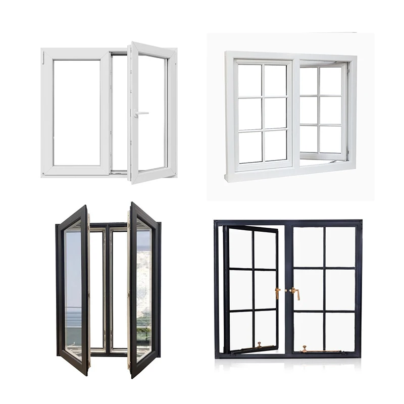 JBDhome Inward Opening Aluminium Casement Window with Screen: 4 Conventional Outward Opening Casement Windows
