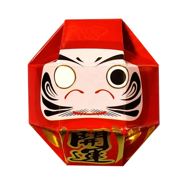 Персонализированная 3D Daruma DIY Поздравительная открытка для уникальных подарков