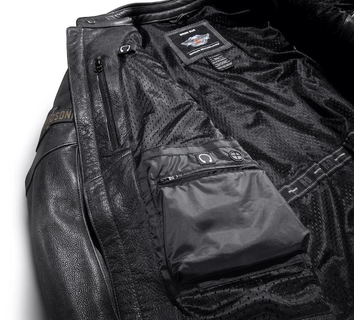 Мужская зимняя куртка из натуральной кожи, американский Мотоцикл, куртка для мотогонок Harley Davidson