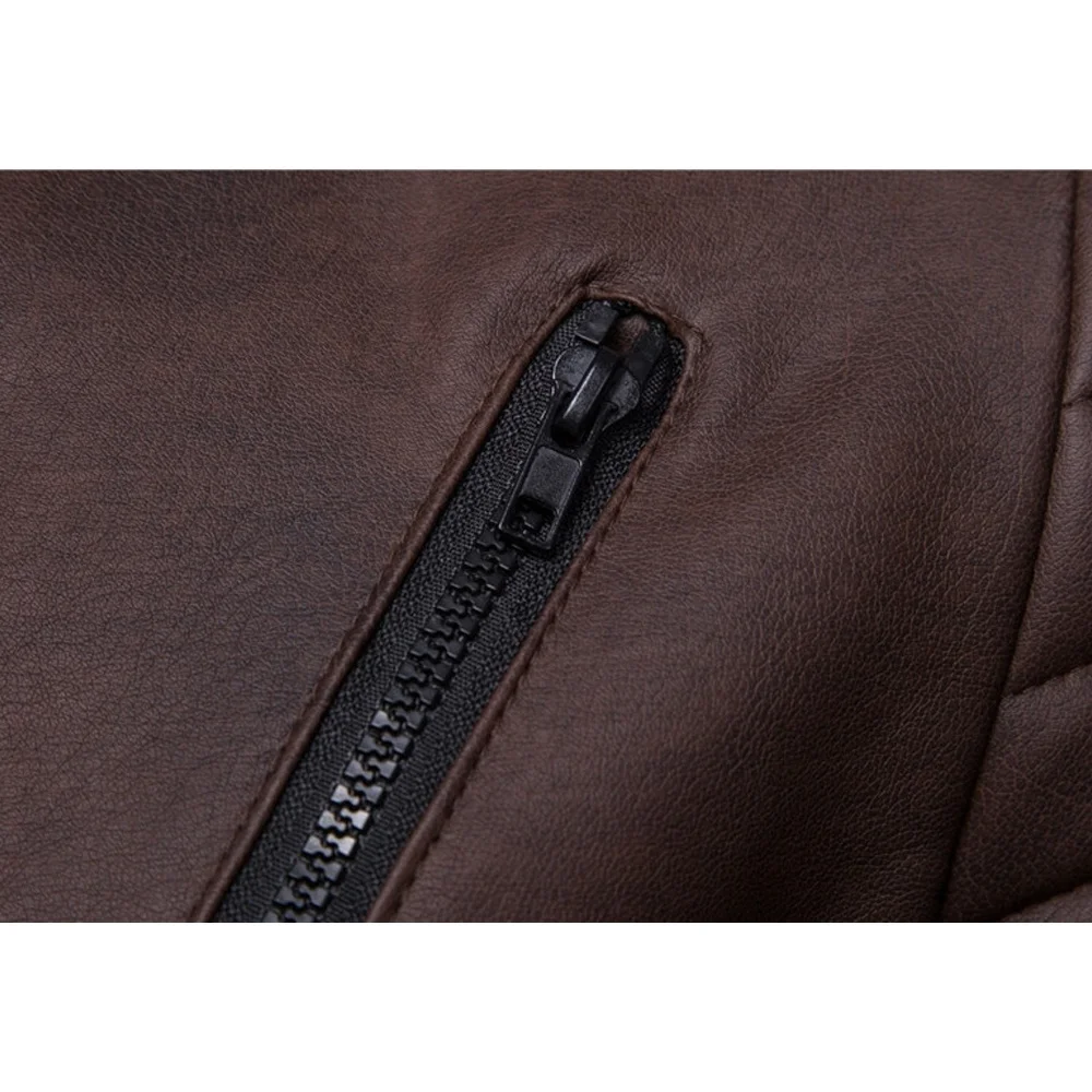 New Design Armor Biker Biker Men Leather Hot Sale Cheap New Arrival Turn Down Collar Fully Zipper Custom Leather Jackets