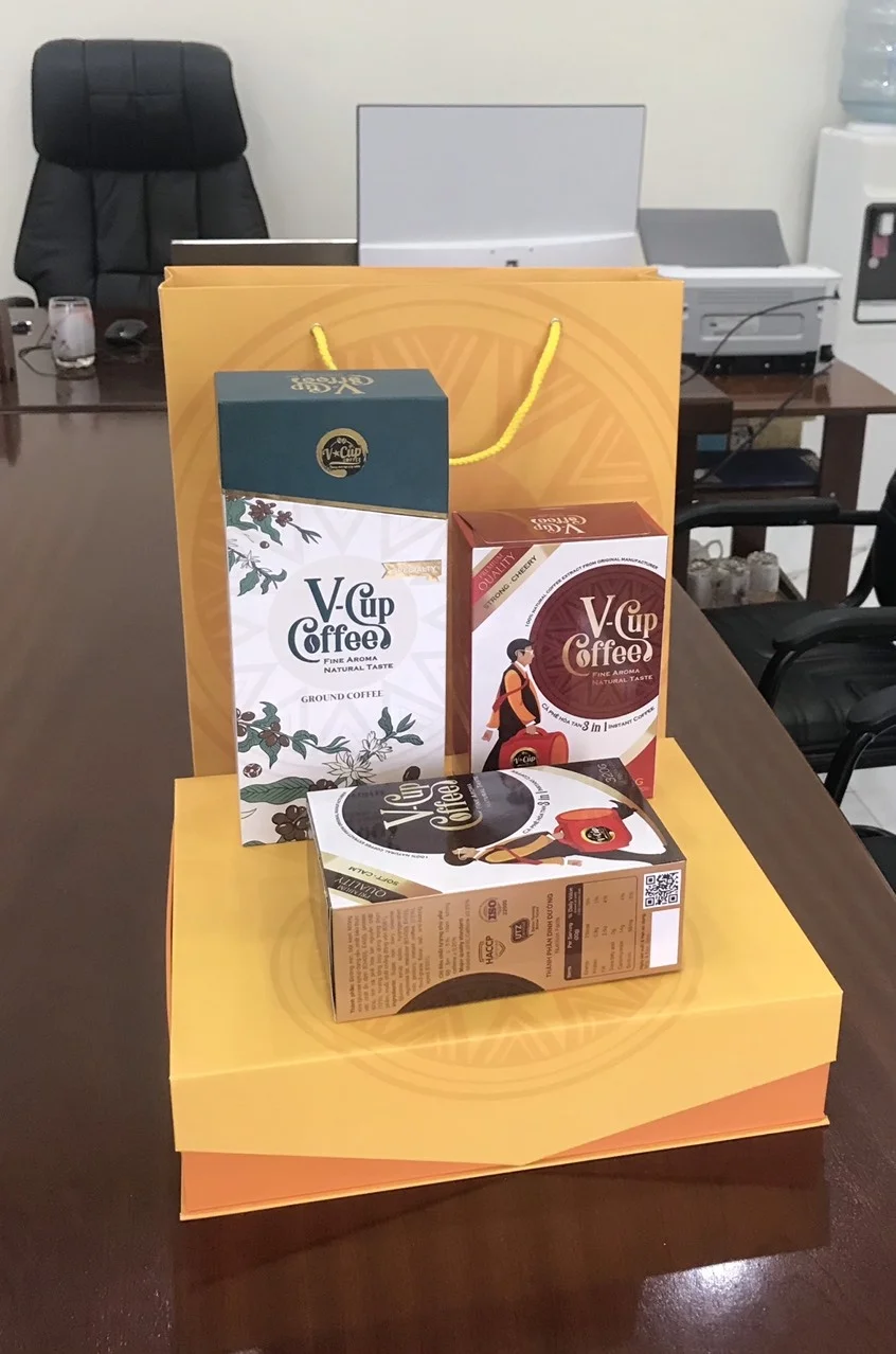 
Vietnam Ground Coffee Robusta Arabica My Viet Gift Set Ground Coffee/3 in 1 Classic/4 in 1 Cappuccino Good Price 