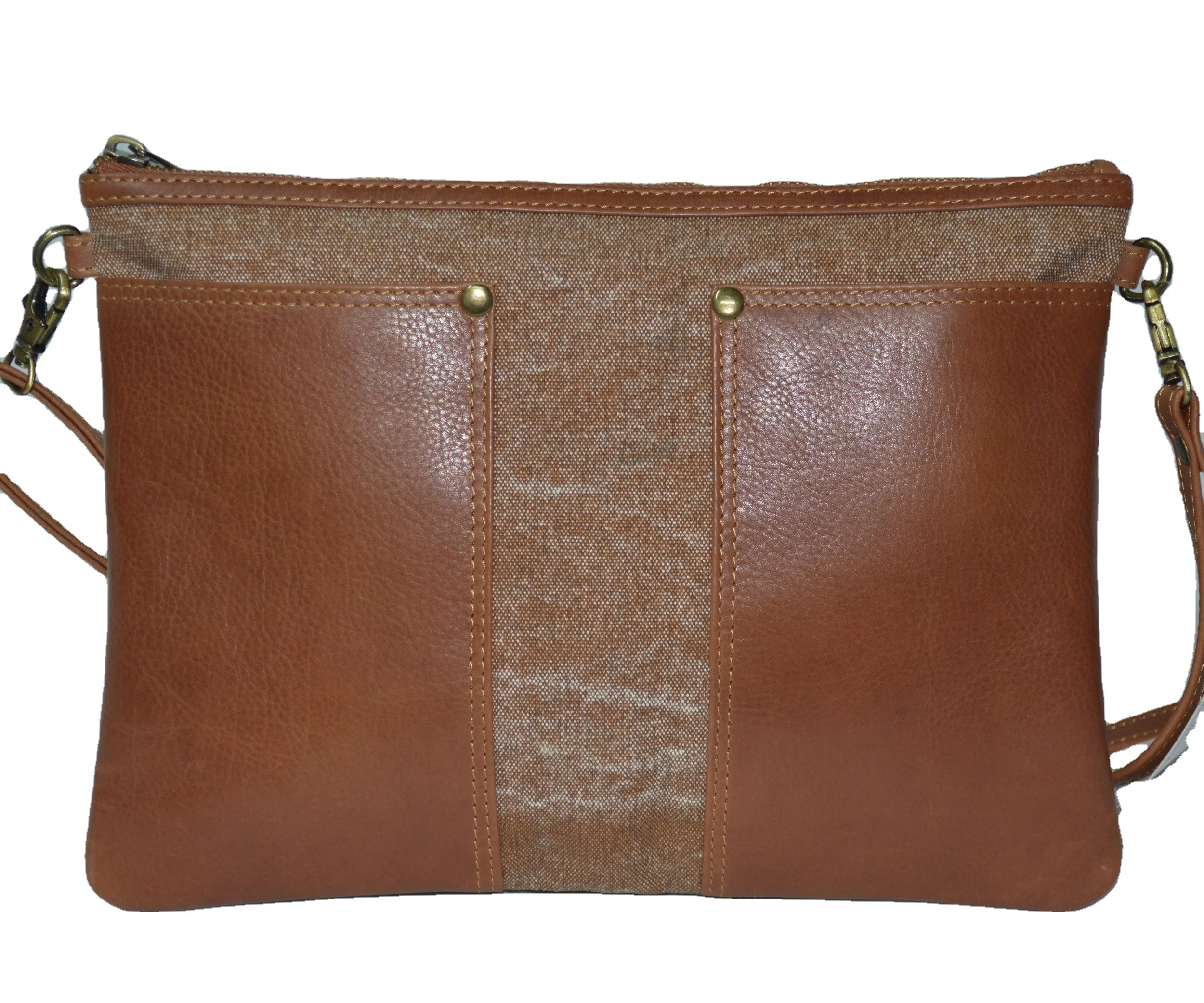 Canvas Shoulder Crossbody Bag Sling Women Fashionable Handbag Bag Crazy Horse Leather Shoulder Cross Body Genuine Leather Single