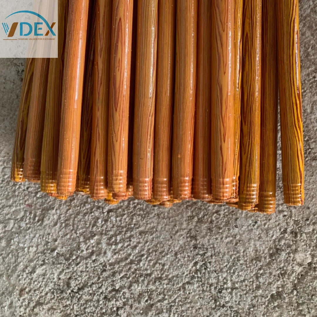 2024 new wooden Long broom Handle fancy brooms with handle plastic sweeping broom