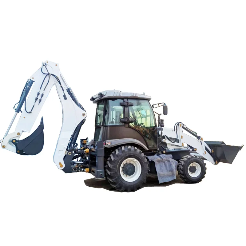 Core Motor and Engine Backhoe Loader for Farms Retail Restaurants Manufacturing Plants with PLC Pump Gearbox Bearing