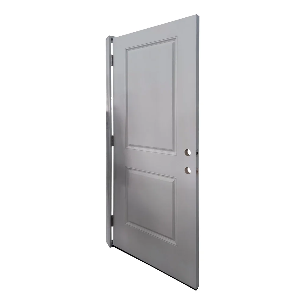 Fangda American market 20 minutes primed fiberglass 2 panels fire door system