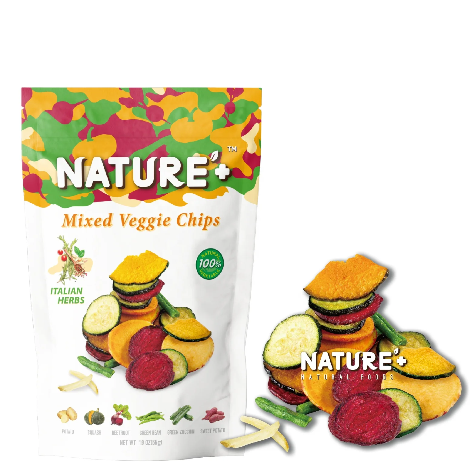 Vegetable Chips Flavour Chips No Preservatives Good Source of Fiber Snack Manufacturer Chips Healthy