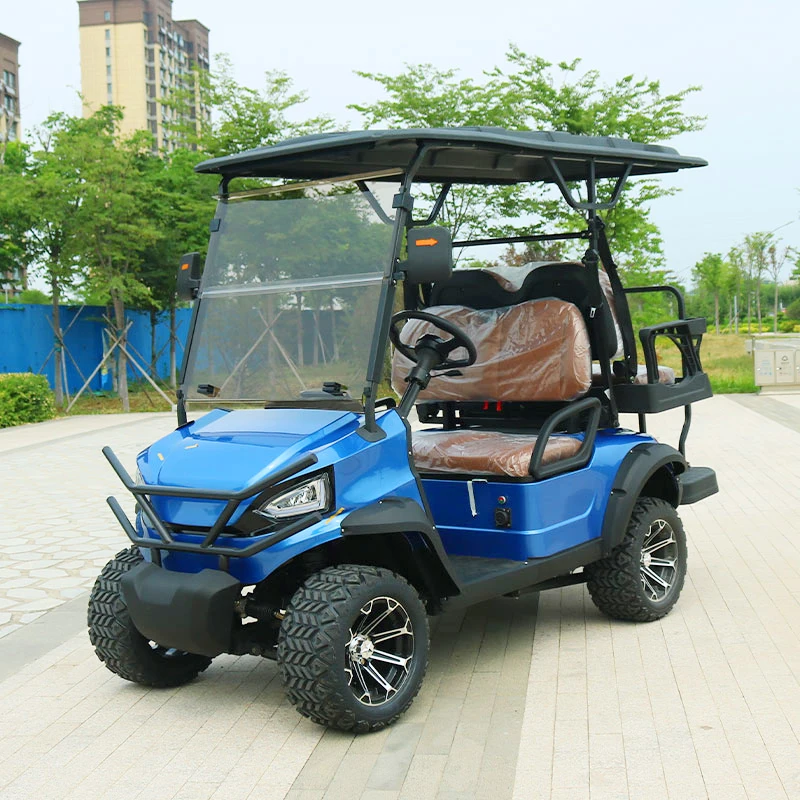 Factory Supply 2/4/6/8 Seater Off Road Electric Golf Cart 5KW AC Motor ODM Service for Exclusive Brand Agent Electric Golf Carts