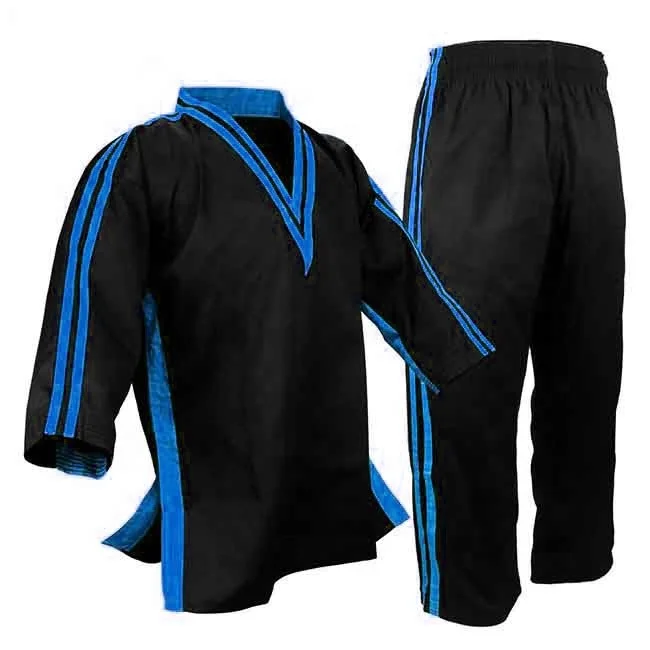 Colorful white Taekwondo uniform Dobok For Sale