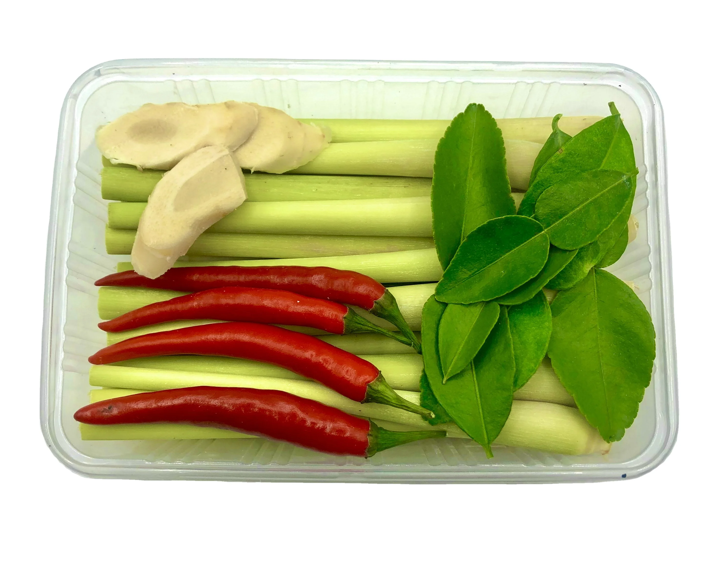 Galangal Herbs and Spices, other Fresh Vegetable from Tomyam set with all types of Herbs KT-fresh  (Thailand)