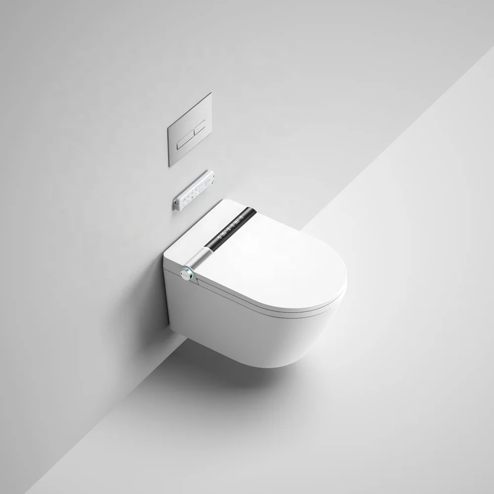 Быстросохнущий Циклон мгновенный удлиненный японский роскошный Умный Унитаз с кнопкой вращения