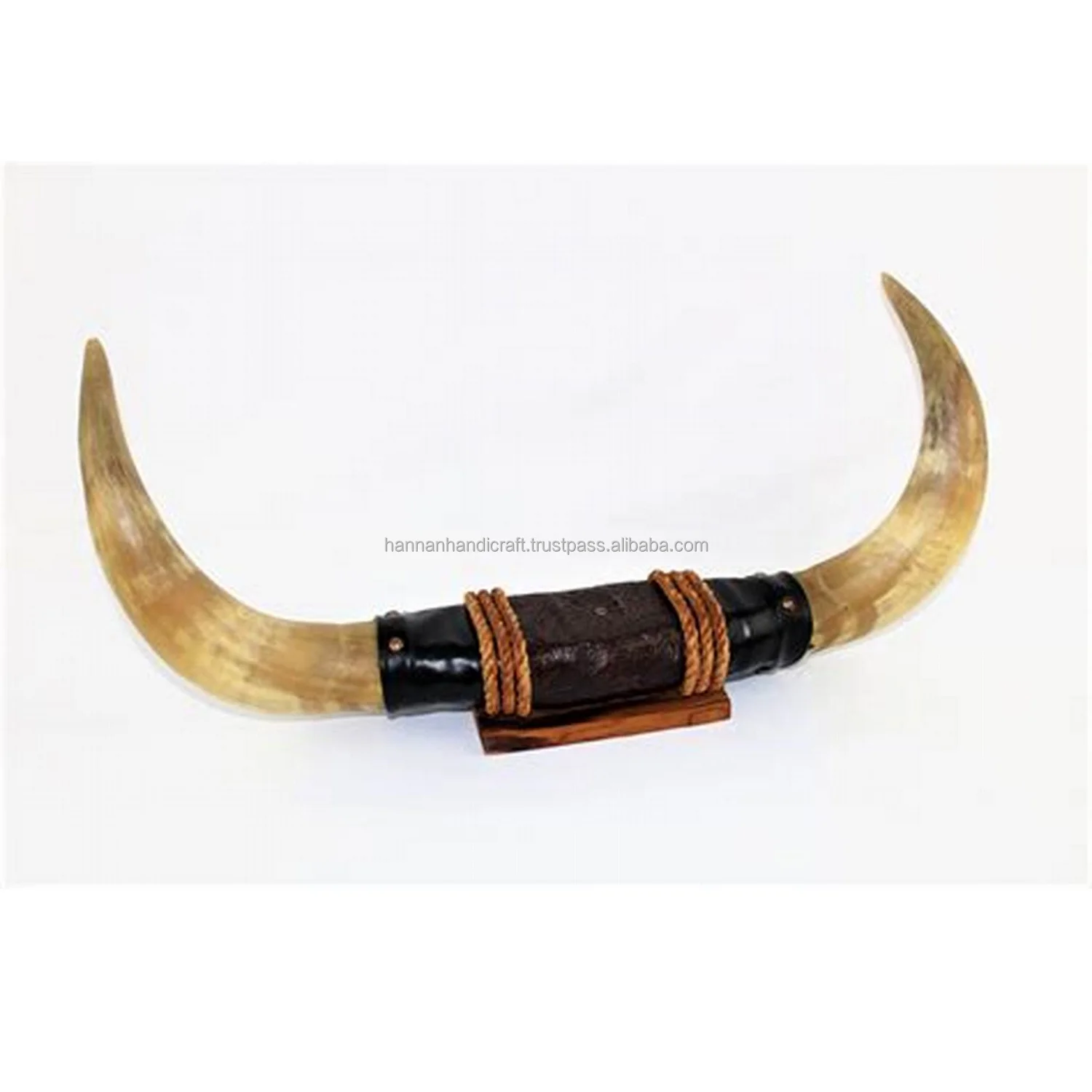 Agate Natural Christmas Celebration Mounted Steer Mounted Horns And Horn Pairs polished cow horns bull Western Decoration