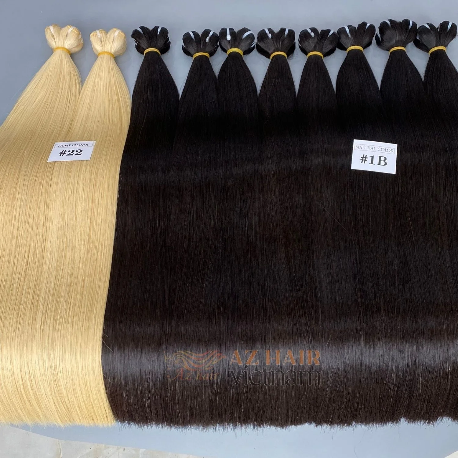 Colors Straight Machine Sewing Factory Directly Double Drawn Hair Extensions Vietnamese Weft