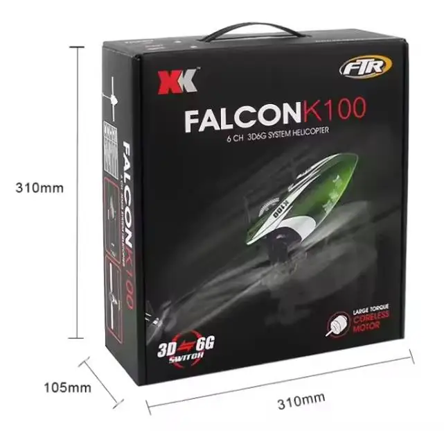 Wltoys XK K100 2.4G 6CH 3D 6G Mode Brushless Motor Remote Control RC Helicopter Quadcopter For Kids Gift Toys