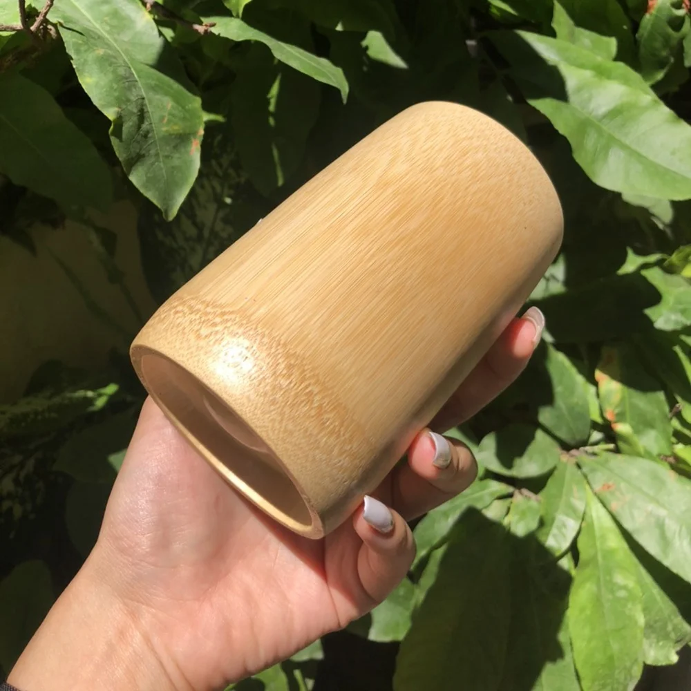 Organic Healthy Biodegradable Coffee Tea Bamboo Cup High Quality Plastic Free 100% Natural Cups & Saucers Customized Logo Gift