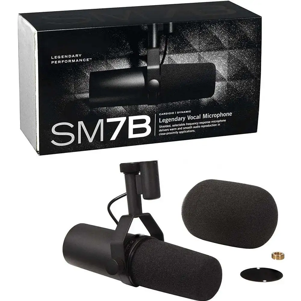 Sm7b кардиоидный Студийный микрофон динамический вокальный студийный вещательный конечно shur micro sm7b