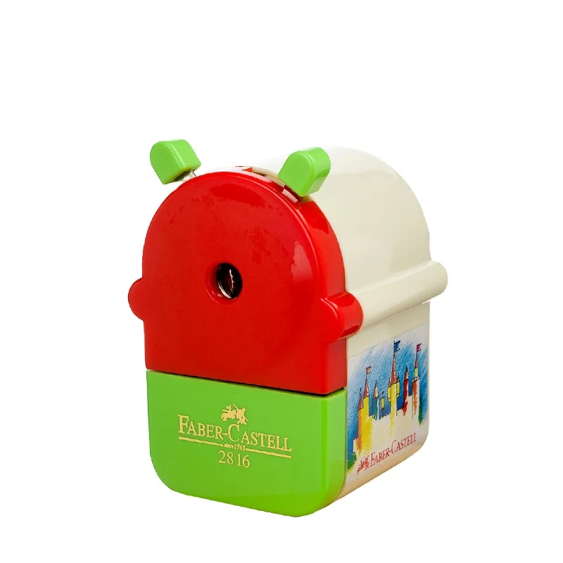 Faber Castell 2816 Hand crank standing single hole cute pencil sharpener for writing wooden pencil
