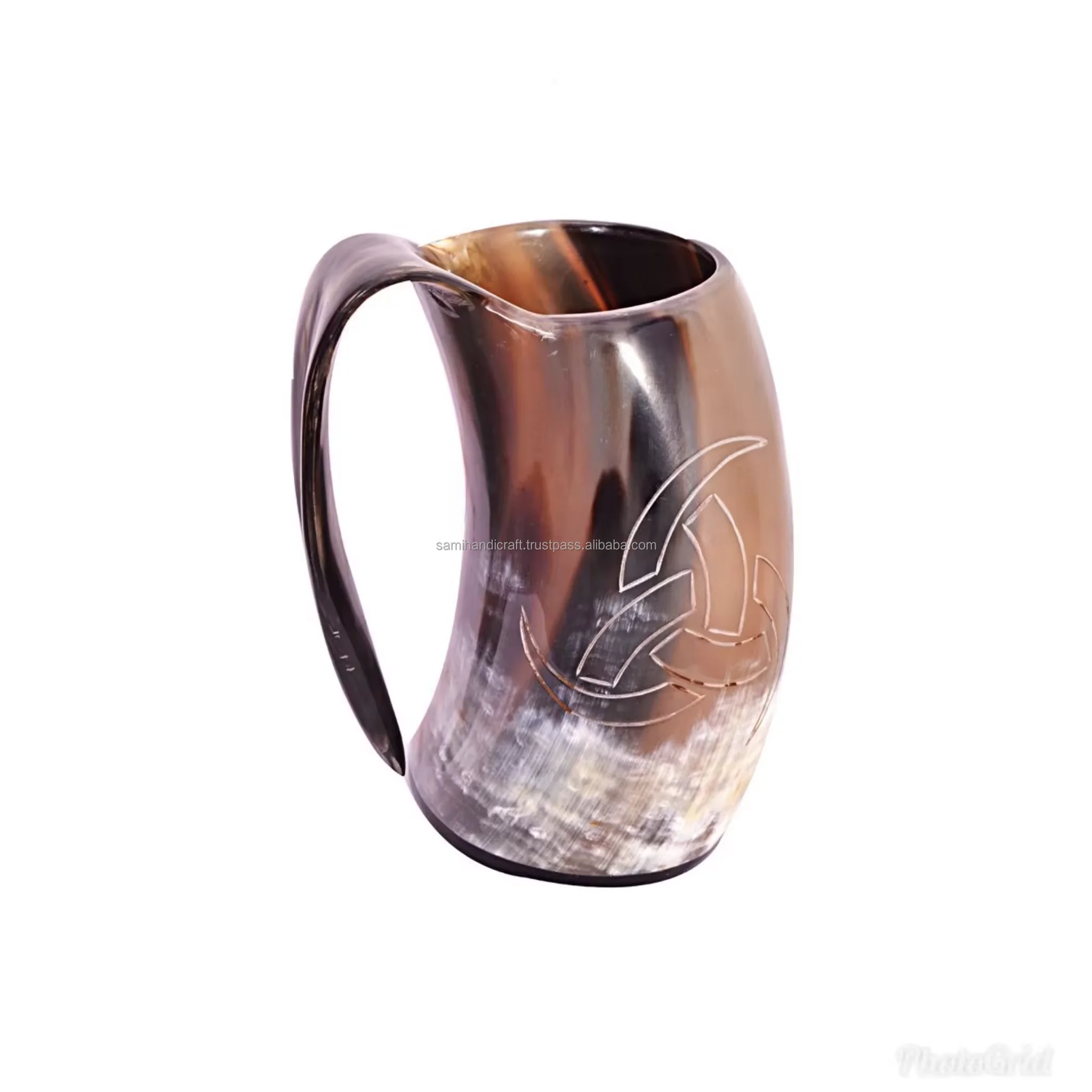 new design best quality Viking Drinking Horn Beer Mug Drinking Horn Mug