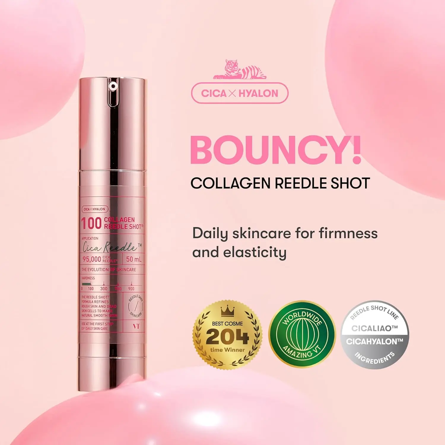 VT COLLAGEN REEDLE SHOT 100 50ml VT Cosmetics Korean Skin Care Essence Private Label Serum OEM ODM