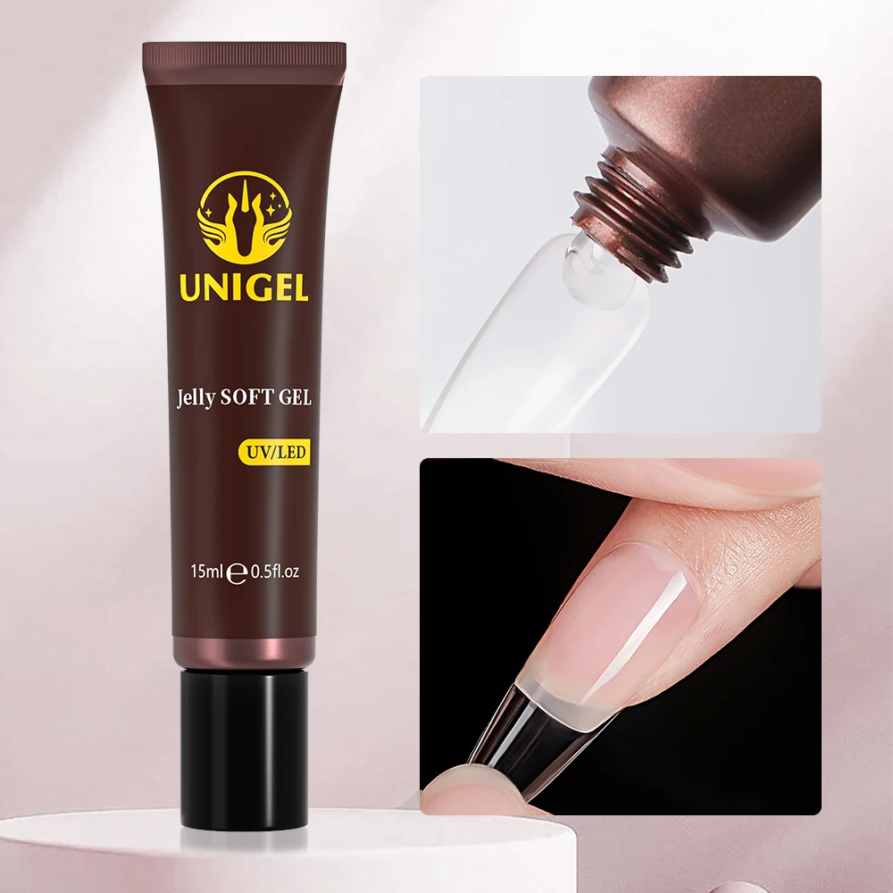 Customized your logo private label nail glue for press on nails soft gelgel x  has strong adhesion soft nails gel