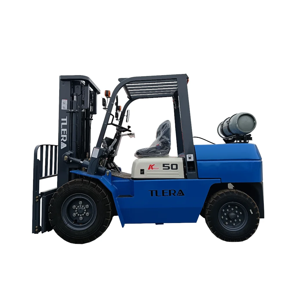 Rugged TLERA LPG Forklift 5 Ton with Superior Operator Comfort Features Forklift
