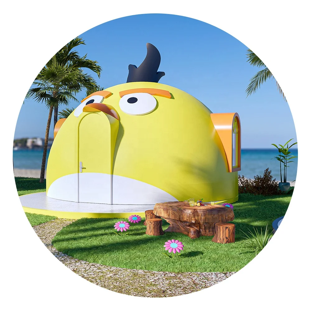 Cheap Modern High Quality EPS   Prefab House Dome Off Grid Prefab House For Park