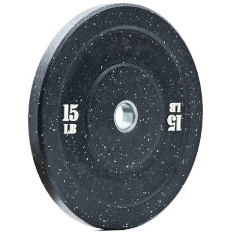 Fitness competition bumper plates Weight lifting Barbell Color Rubber Bumper Plate