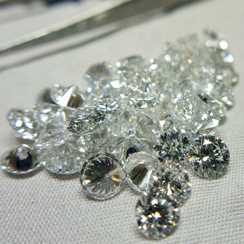 CVD Synthetic Diamonds 0.50 Carat to 5.00 Carat D Color Round Brilliant Cut Certified lab grown diamond