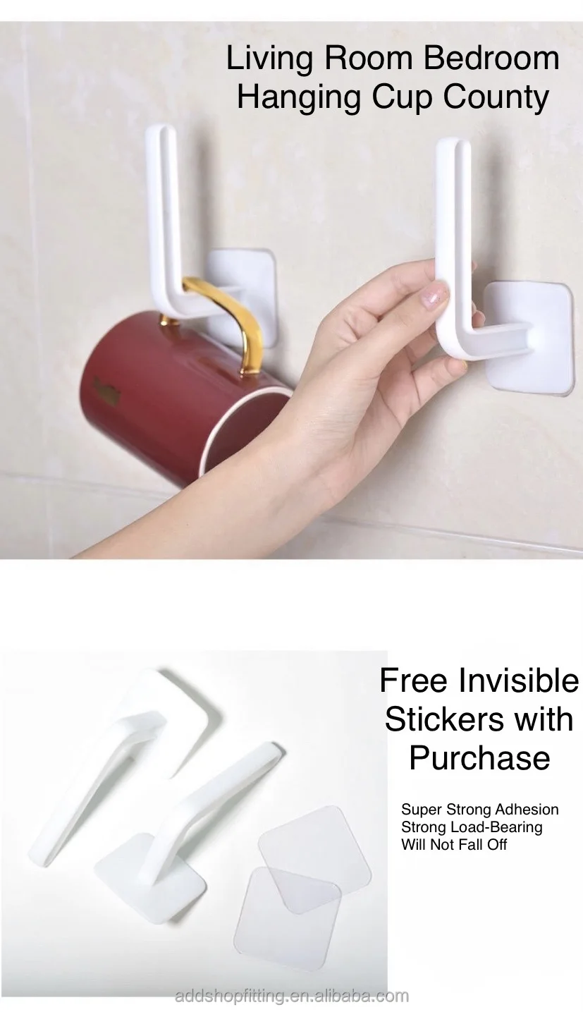 Multifunctional self-adhesive Organizer PP plastic Tissue Paper Towels wall holder