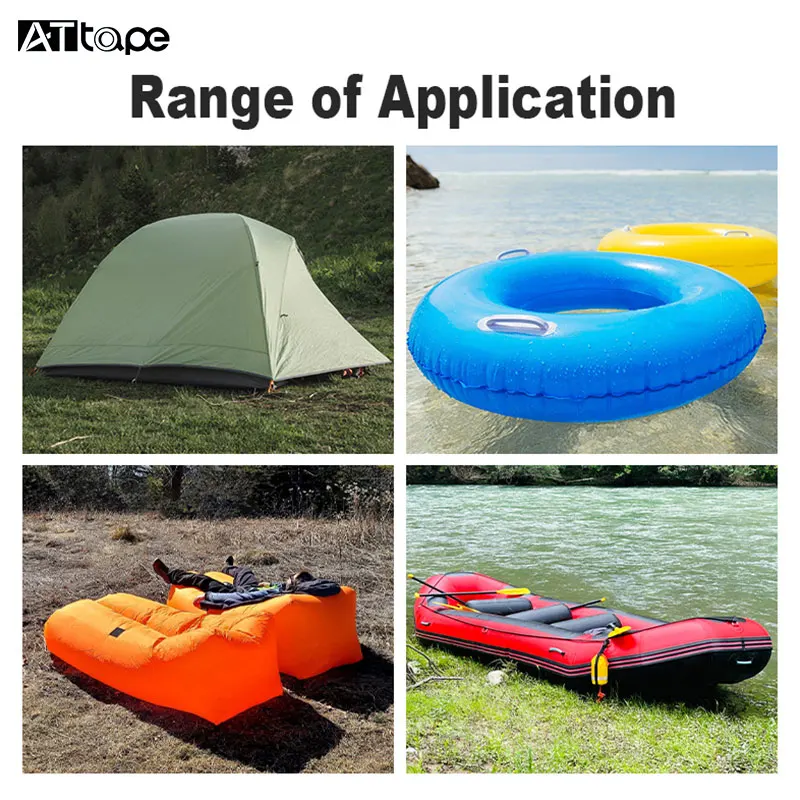 Clear Inflatable Patch Repair Tape Waterproof TPU Air Mattress Patch Pool Repair Tape