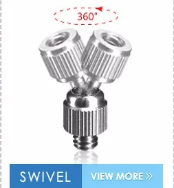 Taiwan Natural Fog B2B Mosquito Misting Fog Nozzle Mist Nozzle Brass Swivel for Misting