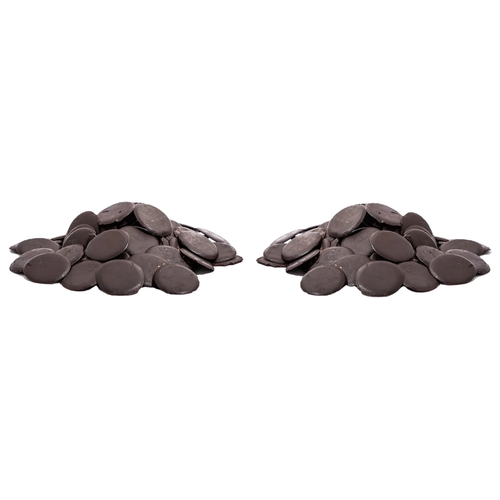 [Malaysia] Halal&Haccp Couverture 75% Dark Chocolate Button/Coins best for baking/toppings/decorations [bulk packaging]