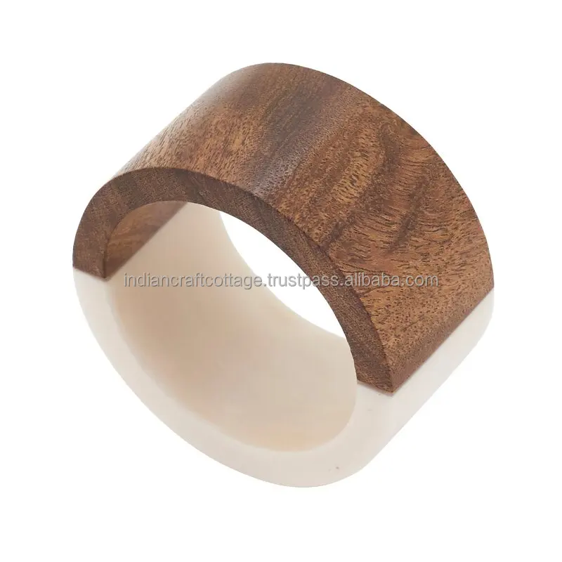 Most selling napkin ring wood and resin napkin ring for wholesale and bulk order custom trending napkin rings