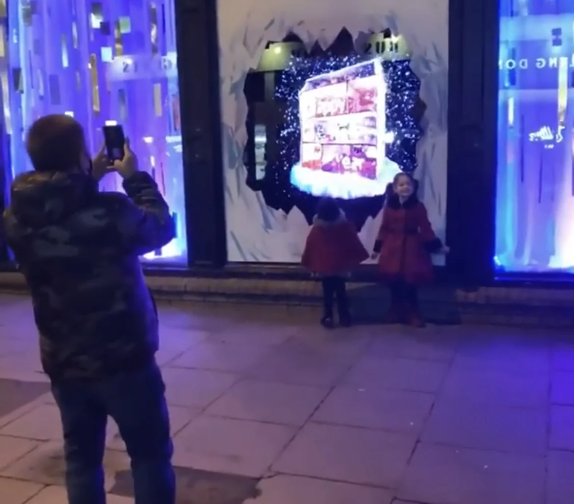 Ventiladores Holograficos High resolution 75cm Cloud Control Splicing Wifi Holographic display Led Holograma 3D Hologram Fan