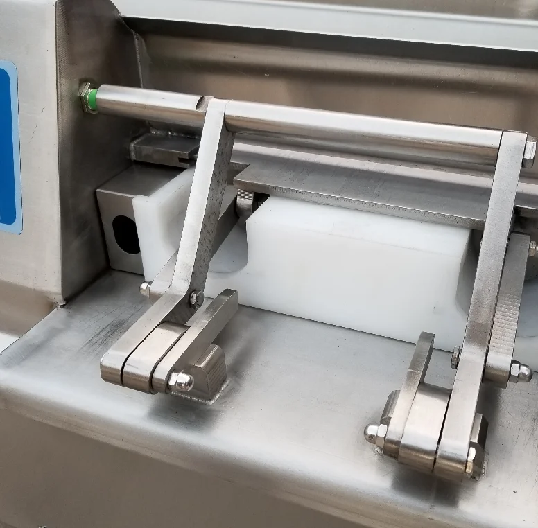 Low-cost Industrial Automatic Pork Chop Cutter Meat Cube Dicer Chicken Beef Meat Cut Machine Price