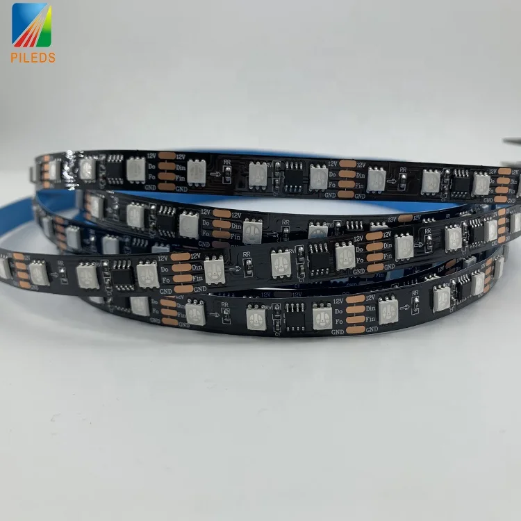 Высококачественная Светодиодная лента по низкой цене 5050 rgb WS2815 IC Индивидуально Адресуемая светодиодная смарт-лента с двойным сигналом