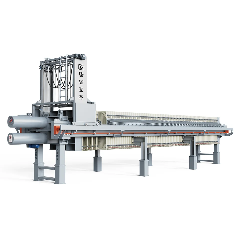 High Degree of Automation X2000 Filter Press Chamber or Membrane Filter Press Maximum Filtering Pressure 4.0 MPa(25Bar)