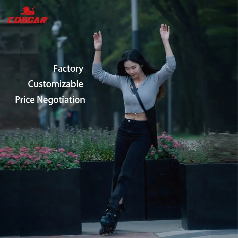 COUGAR FSK Professional Female Skates Inline Roller Urban Slalom  Skates For  Men Free Skating Women