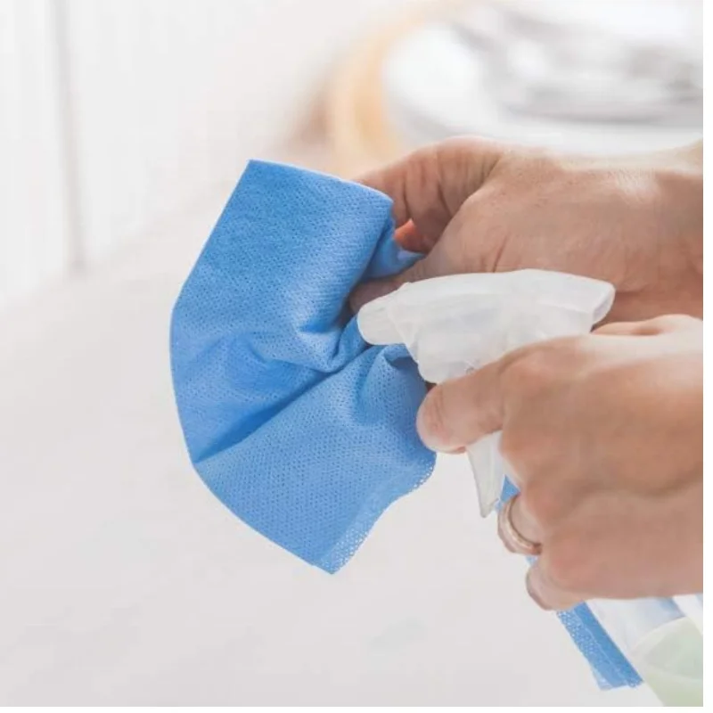 Heavy Duty Anti-bacterial Durable nonwoven disposable cleaning cloths wipe