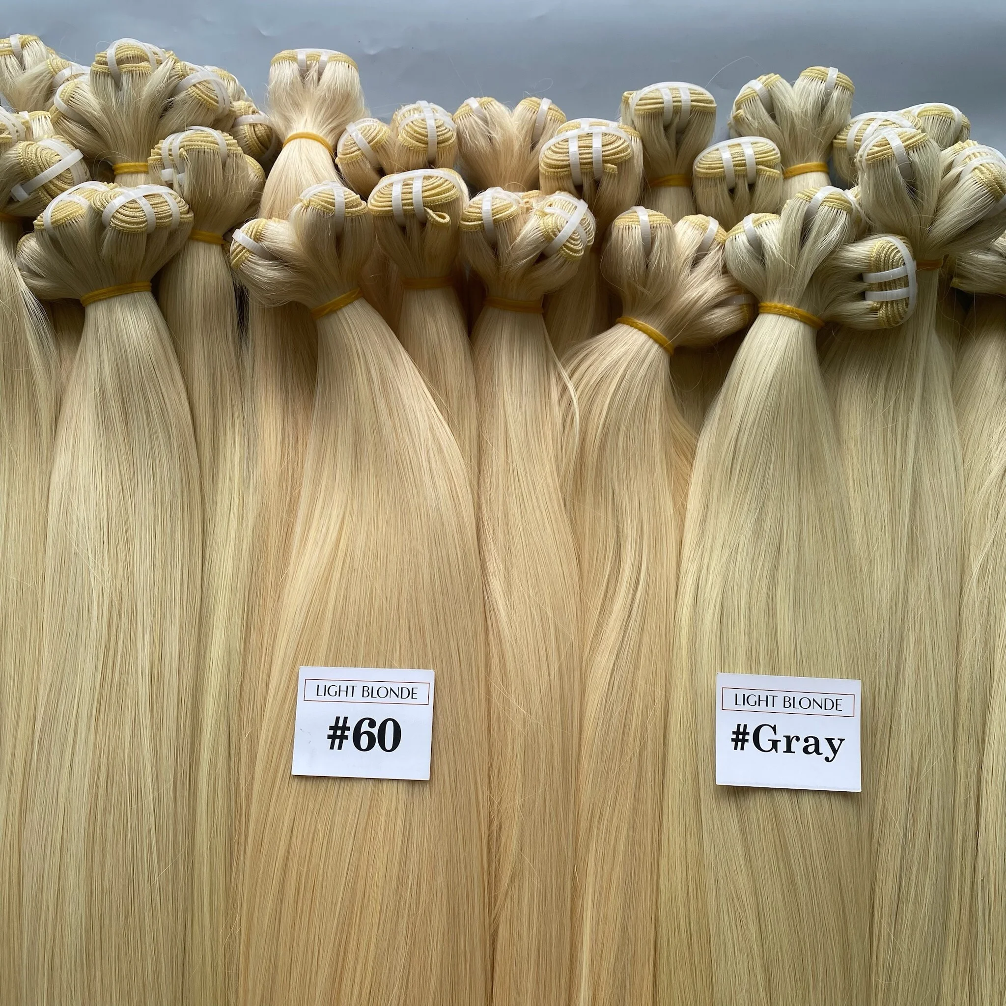 12A Grade Weft Hair Extensions Wholesale Human Hair Supplier Customizable colors No Shedding No Tangle Shipping Worldwide