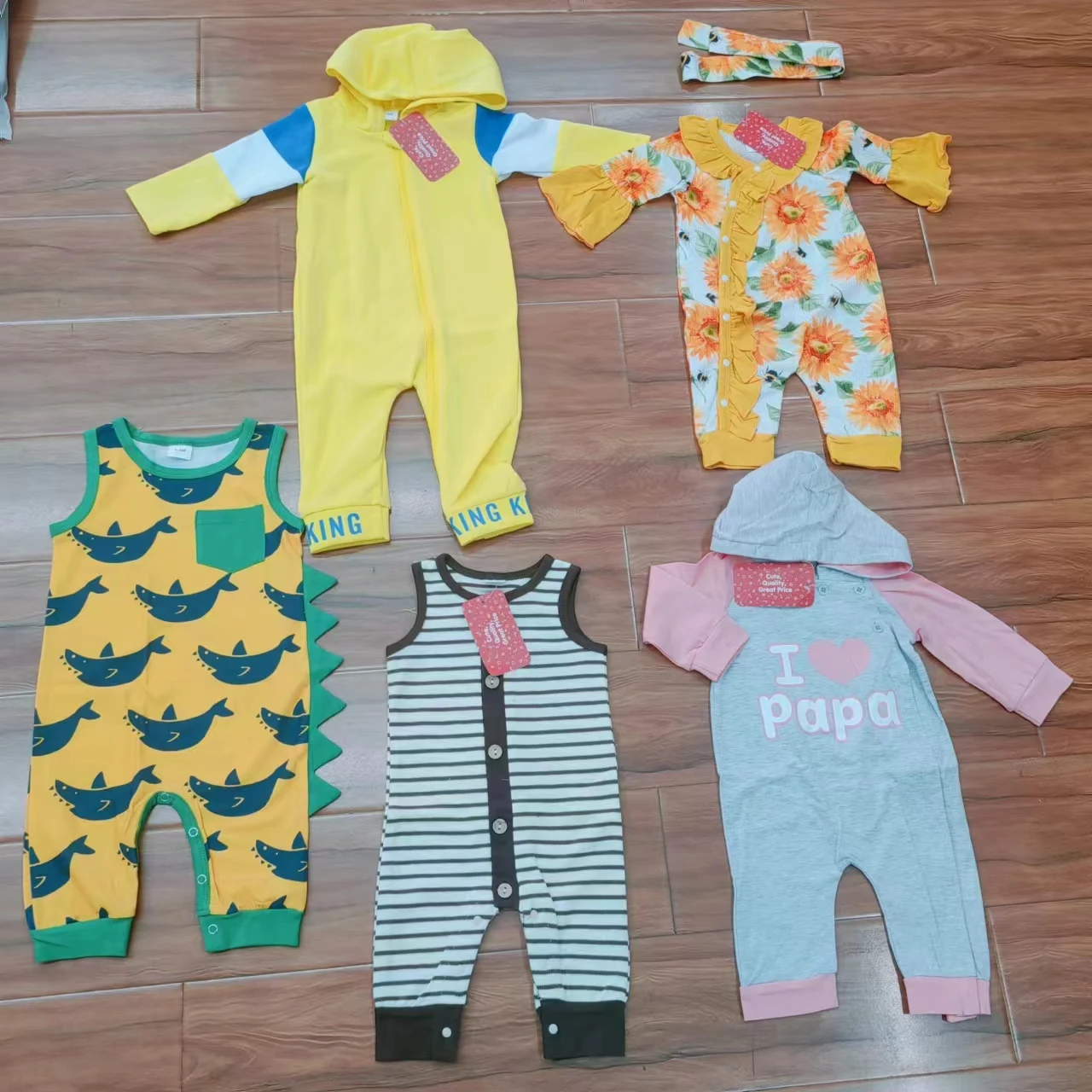 new born baby rompers children short sleeve clothes girls boys new brand sleeveless rompers