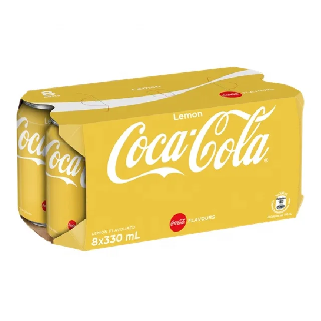 China Product Beverages Soda Drink Soft Drink Coca Soda Cola Lemon Flavor Carbonated Water Coca Colas Ready to Drink