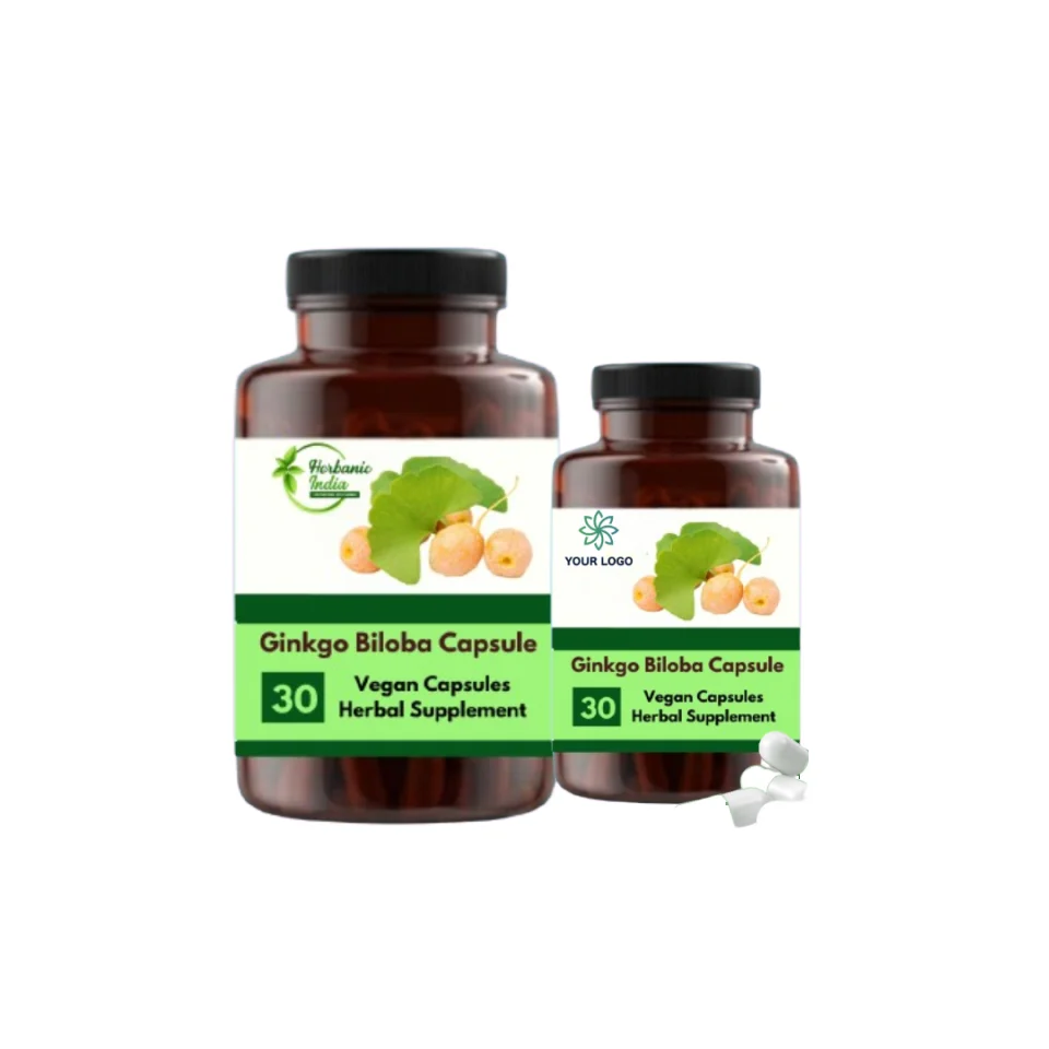 100% чистые капсулы и таблетки гинкго билоба с порошком Salisburia adiantifolia