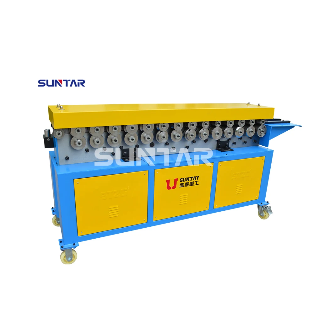 SUNTAY square hvac ventilation galvanized sheet metal tdf air duct clamping flange roll clip making maker former forming machine